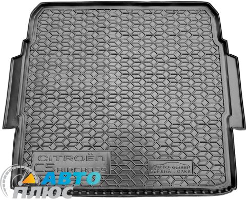 Автомобильный коврик в багажник Citroen C5 Aircross 2022- верхняя полка (AVTO-Gumm)