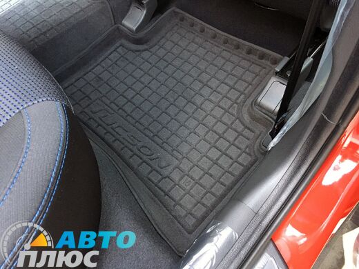 Гибридные коврики в салон Hyundai Tucson 2016- (Avto-Gumm)