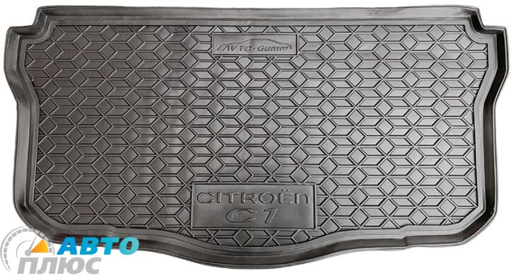 Автомобильный коврик в багажник Citroen C1 2014- (Avto-Gumm)