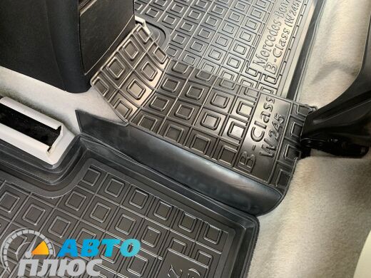 Автомобильные коврики в салон Mercedes B (W245) 2005-2011 (Avto-Gumm)