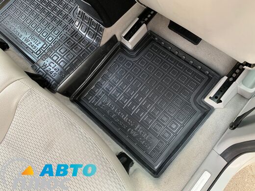 Автомобильные коврики в салон Mercedes B (W245) 2005-2011 (Avto-Gumm)