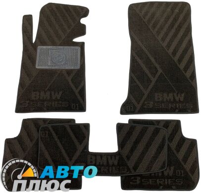 Композитные коврики в салон BMW 3 (E46) 1998-2005 (X) AVTO-Tex