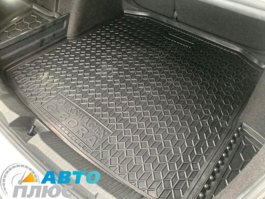 Автомобильный коврик в багажник Volkswagen e-Bora 2021- (AVTO-Gumm)