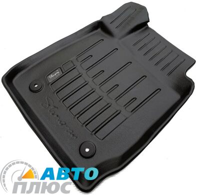 3D Коврики в салон автомобиля Ford Fiesta 2008-2016 (Stingray)