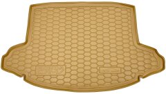 Автомобильный коврик в багажник Honda CR-V 2017- бежевый (AVTO-Gumm)