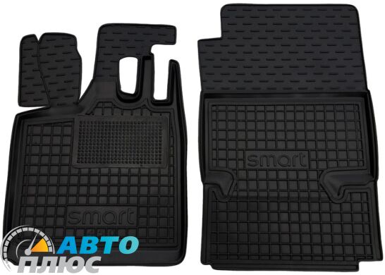 Автомобильные коврики в салон Smart ForTwo 450 1998-2006 (AVTO-Gumm)