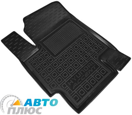 Водительский коврик в салон Hyundai Accent 2006-2010 (Avto-Gumm)