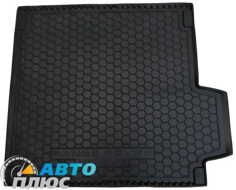 Автомобильный коврик в багажник Range Rover 2013- без рейлингов (Avto-Gumm)