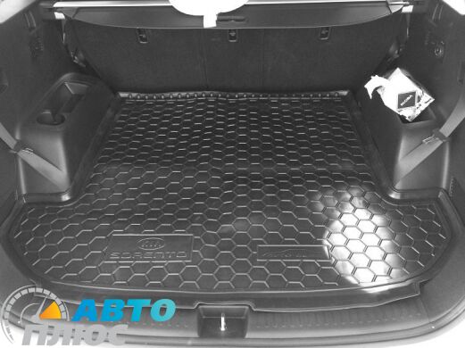 Автомобильный коврик в багажник Kia Sorento 2015- (7 мест) (Avto-Gumm)