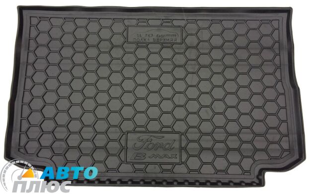 Автомобильный коврик в багажник Ford B-Max 2013- верхняя полка (Avto-Gumm)