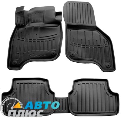 3D Килимки в салон автомобіля Volkswagen e-Golf 7 2013-2020 (Stingray)