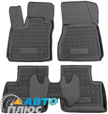 Автомобильные коврики в салон Smart Forfour 453 2014- (Avto-Gumm)