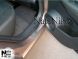 фото картинка Накладки на пороги Nissan Qashqai+2 2008- (Premium) — АвтоПлюс
