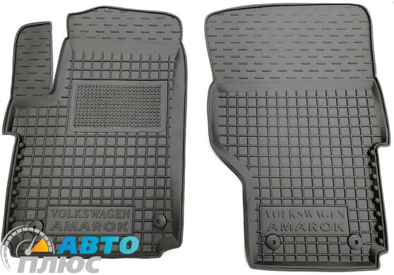 Передние коврики в автомобиль Volkswagen Amarok 2009- (Avto-Gumm)