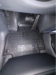 Автомобільні килимки в салон Kia EV9 2024- 6 місць (AVTO-Gumm)