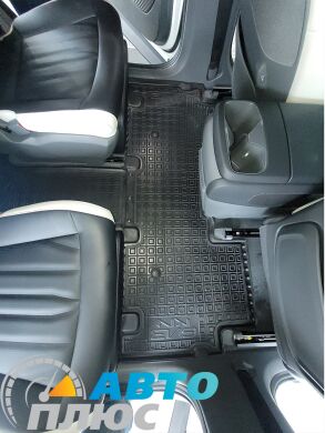 Автомобільні килимки в салон Kia EV9 2024- 6 місць (AVTO-Gumm)