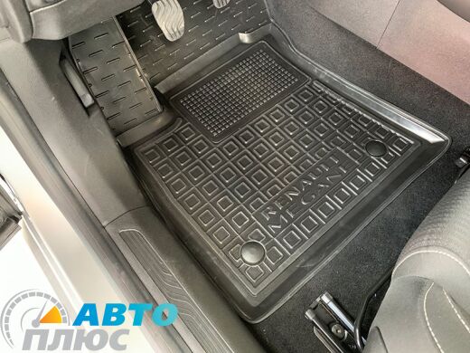 Водительский коврик в салон Renault Megane 4 2016- Sd/Hb/Un (AVTO-Gumm)