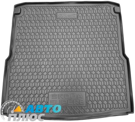 Автомобильный коврик в багажник Skoda SuperB 2008-2014 Universal (AVTO-Gumm)