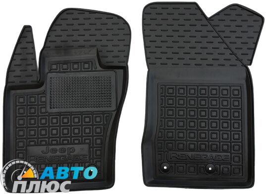 Передние коврики в автомобиль Jeep Renegade 2015- (Avto-Gumm)