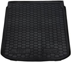 Автомобильный коврик в багажник Seat Altea XL 2006- нижняя полка (Avto-Gumm)