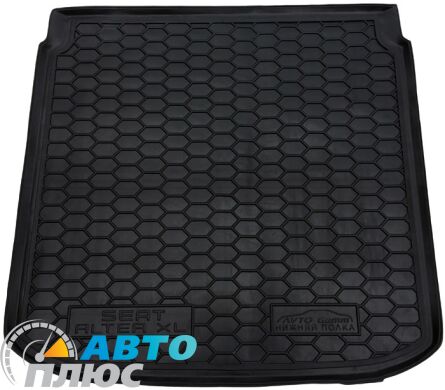 Автомобильный коврик в багажник Seat Altea XL 2006- нижняя полка (Avto-Gumm)