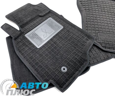 Гибридные коврики в салон Mitsubishi Lancer (9) 2003- (Avto-Gumm)