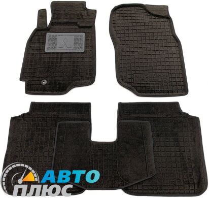 Гибридные коврики в салон Mitsubishi Lancer (9) 2003- (Avto-Gumm)