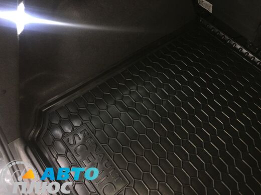 Автомобильный коврик в багажник Renault Grand Scenic 3 2009- 5 мест (Avto-Gumm)