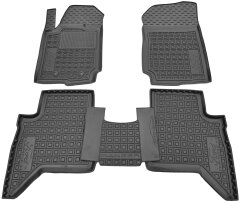 Автомобильные коврики в салон Ford Ranger 2018-2021 (AVTO-Gumm)