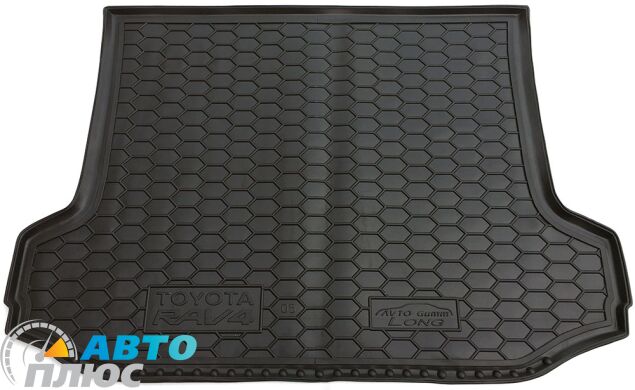 Автомобильный коврик в багажник Toyota RAV4 2005- Long (Avto-Gumm)