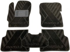 Композитные коврики в салон Mazda 3 2003-2009 (X) AVTO-Tex