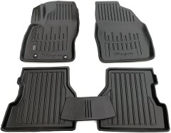 3D Коврики в салон автомобиля Ford Focus 2 2004- (Stingray)