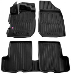 3D Коврики в салон автомобиля Renault Logan 2013- (Stingray)