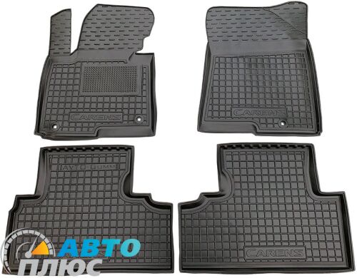 Автомобільні килимки в салон Kia Carens 2013- (Avto-Gumm)