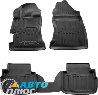 3D Коврики в салон автомобиля Subaru XV 2017-2022/Impreza 2016-2023 (Stingray)