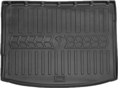 Коврик в багажник для Seat Leon 2013- Hatchback нижняя полка с фальшполом (Stingray)