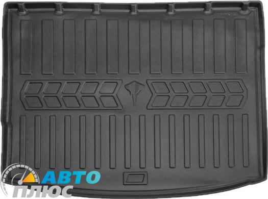 Коврик в багажник для Seat Leon 2013- Hatchback нижняя полка с фальшполом (Stingray)
