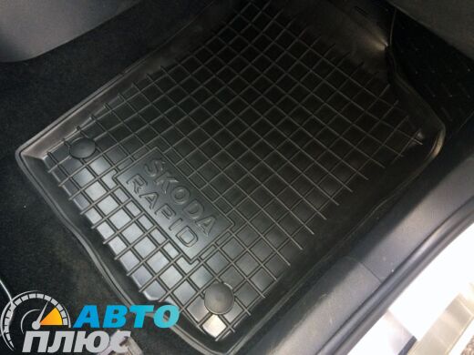 Передні килимки в автомобіль Skoda Rapid 2013- (Avto-Gumm)