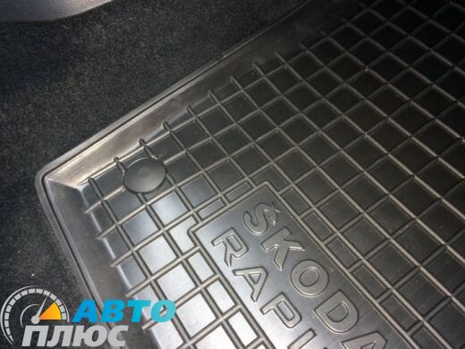 Передні килимки в автомобіль Skoda Rapid 2013- (Avto-Gumm)