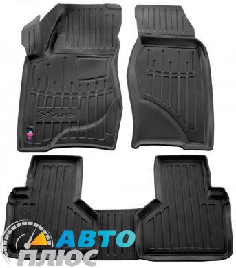 3D Килимки в салон автомобіля Chevrolet Niva 2002- (Stingray)