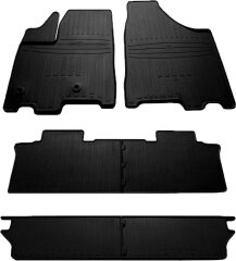 Гумові килимки в салон Toyota Sienna 3 2010- 7 місць (Stingray)