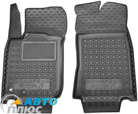 Передние коврики в автомобиль Dongfeng Rich 6 2022- (AVTO-Gumm)