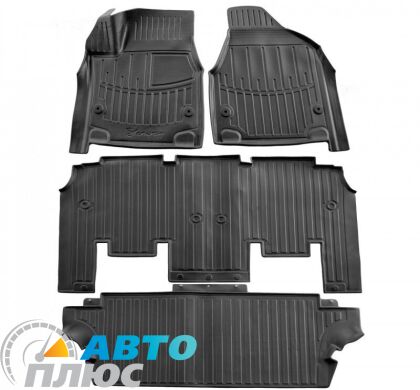 3D Коврики в салон автомобиля Chrysler Pacifica 2 2016- (7 мест) (Stingray)