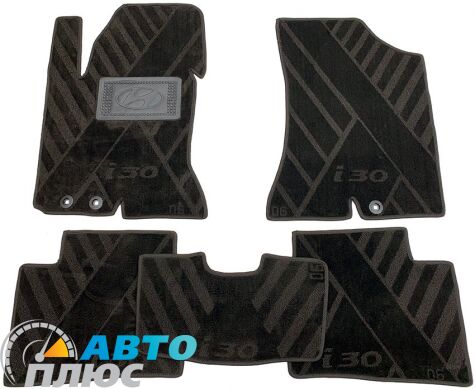 Композитные коврики в салон Hyundai i30 2007-2012 (X) AVTO-Tex
