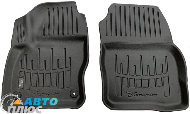 3D Коврики в салон автомобиля Ford Focus 3 2011- (Stingray)