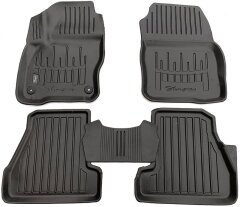 3D Коврики в салон автомобиля Ford Focus 3 2011- (Stingray)