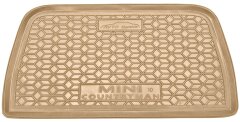 Автомобильный коврик в багажник Mini Countryman (R60) 2010-2016 бежевый (AVTO-Gumm)