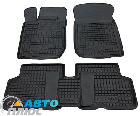 Автомобильные коврики в салон Renault Logan 2004-2013 Sedan (Avto-Gumm)