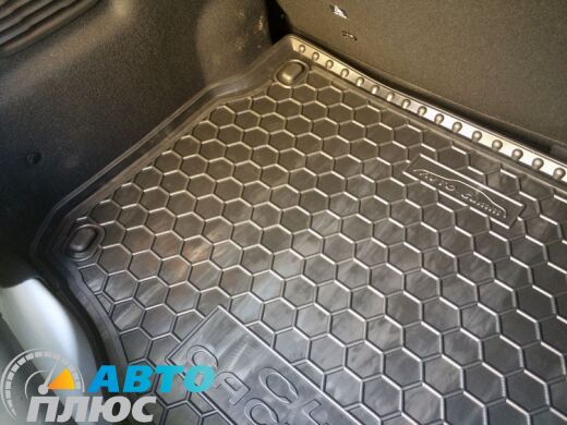 Автомобильный коврик в багажник Citroen C4 Cactus 2015- (Avto-Gumm)
