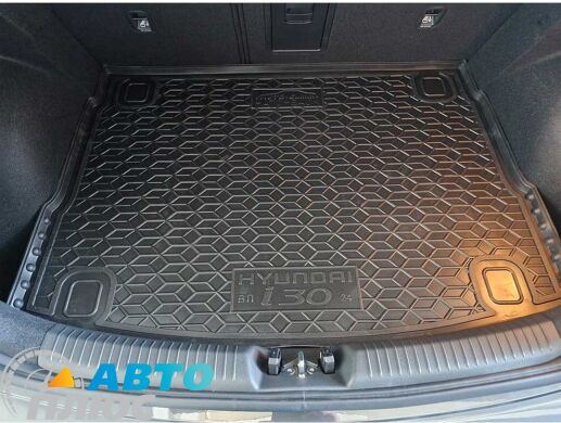 Автомобильный коврик в багажник Hyundai i30 2024- Hb верхняя полка (AVTO-Gumm)